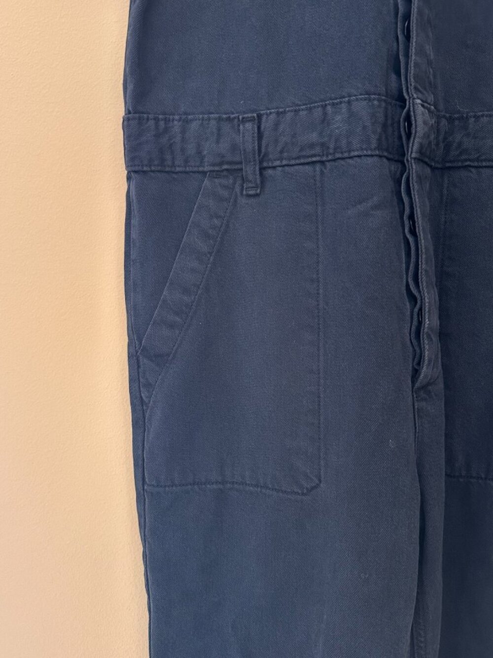 Everlane Short Sleeve Utility Coverall – Washed Black – Approx. Size M - Picture 6 of 9